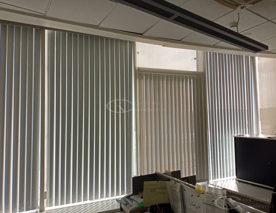 Вертикальные пластиковые жалюзи